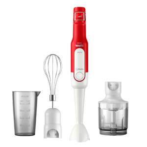 Mixer Pro Mix Philips Walita Branco e Vermelho 400W - RI2622