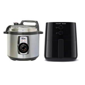 Fritadeira Airfryer + Panela de Pressão Philips Walita