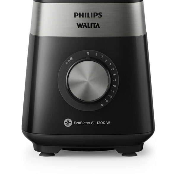 Liquidificador Série 5000 Jarra Inquebrável Philips Walita Preto 1200W - RI2242 - Image 4