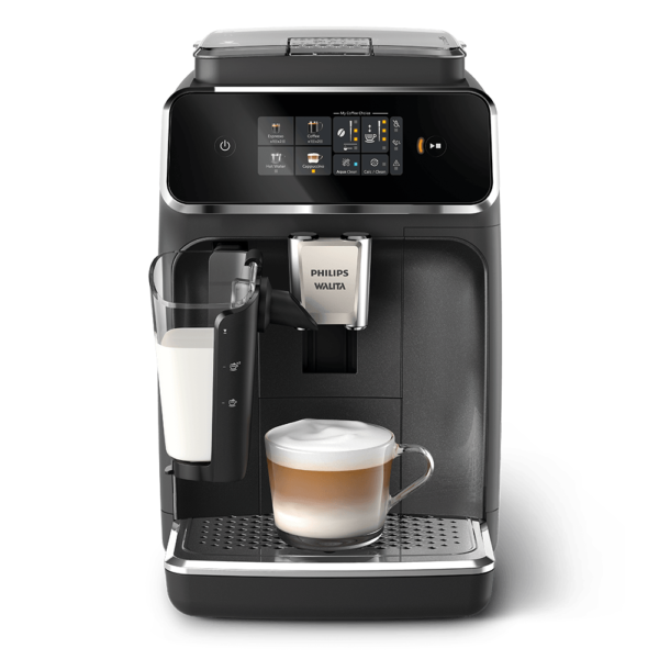 Cafeteira Espresso Superautomática LatteGo Série 2300 Philips Walita Cinza 1400W - EP2330