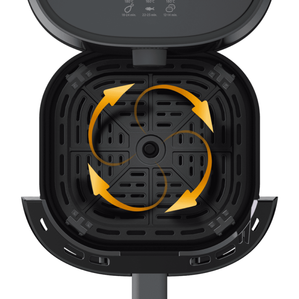 Fritadeira Airfryer Série 3000 Grill Edition Philips Walita Preta 1400W - HD9202 - Image 4