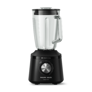 Liquidificador Série 3000 Turbo Jarra de Vidro Preto Philips Walita 700W - HR2272
