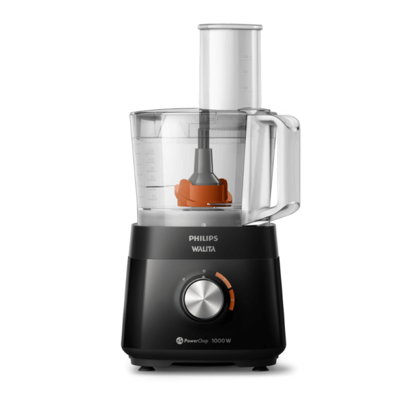 Multiprocessador PowerChop 1000 Philips Walita Preto 1000W + 6 acessórios inclusos - HR7304 - Image 2