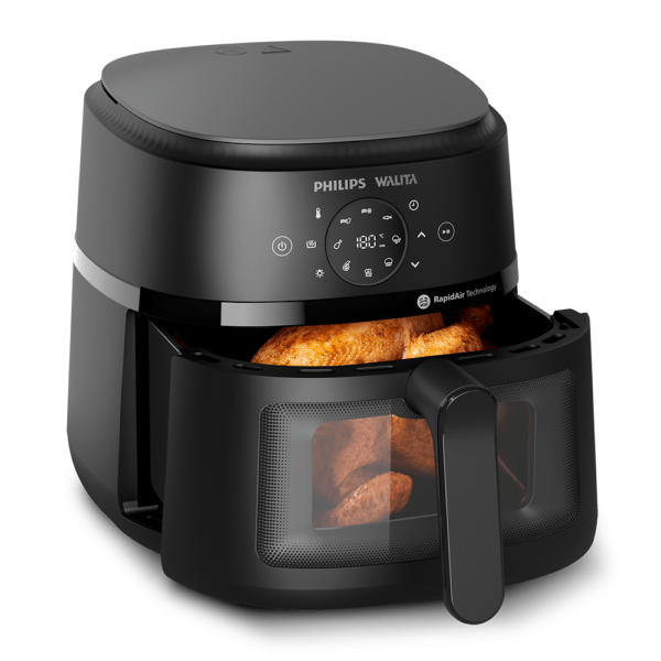 Fritadeira Airfryer Digital Série 2000 XL Philips Walita Preta 1700W - NA230 - Image 3