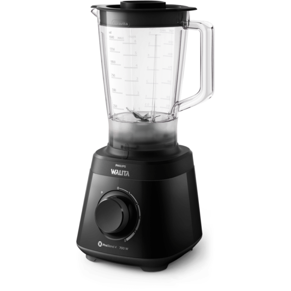 Liquidificador Daily Turbo Jarra Inquebrável Philips Walita Preto 700W - RI2113 - Image 2