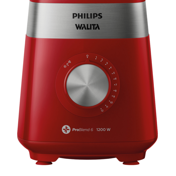 Liquidificador Série 5000 Jarra San Philips Walita Vermelho 1200W - RI2242 - Image 4