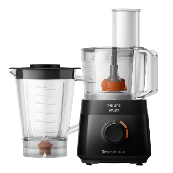 Multiprocessador PowerChop 750 Philips Walita Preto 750W + 4 acessórios inclusos - RI7301 - Image 2