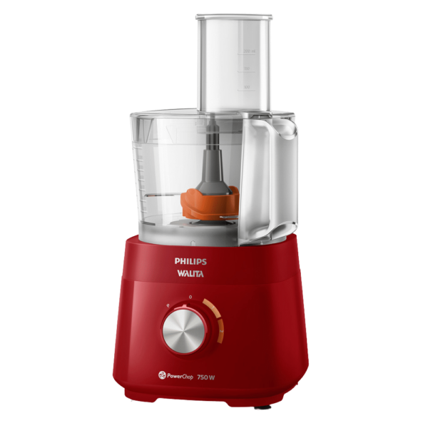Multiprocessador PowerChop 750 Plus Philips Walita Vermelho 750W + 6 acessórios inclusos - RI7302 - Image 3