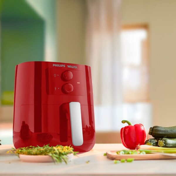 Fritadeira Airfryer Série 3000 Philips Walita Vermelha 1400W - RI9201 - Image 3