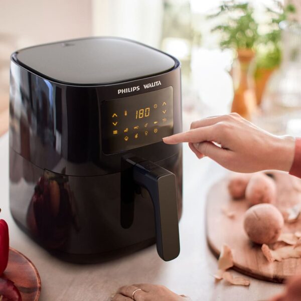 Fritadeira Airfryer Digital Série 3000 Philips Walita Preta 1400W - RI9252 - Image 2