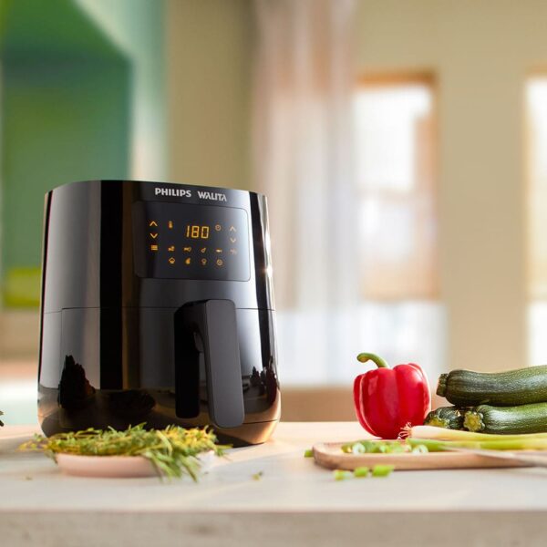 Fritadeira Airfryer Digital Série 3000 Philips Walita Preta 1400W - RI9252 - Image 4