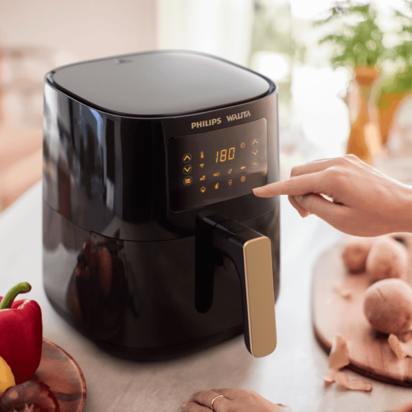 Fritadeira Airfryer Conectada Série 5000 Philips Walita Preta 1400W - RI9255 - Image 4