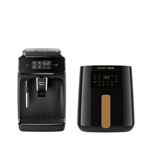 Fritadeira Airfryer Conectada + Cafeteira Espresso Philips Walita