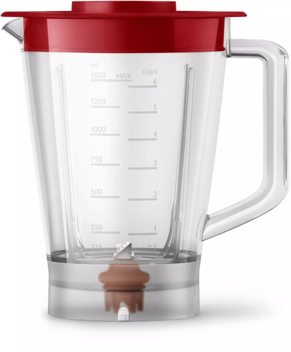 Multiprocessador PowerChop 600 Philips Walita Vermelho 600W + 3 acessórios inclusos - RI7300 - Image 3